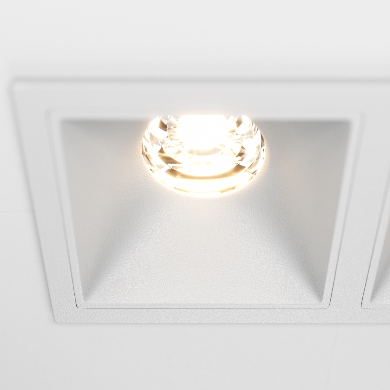 Spot LED Alfa DL043-02-10W3K-SQ-W, 20W, 1000lm, lumina calda, IP20, alb, Maytoni - 1 | YEO