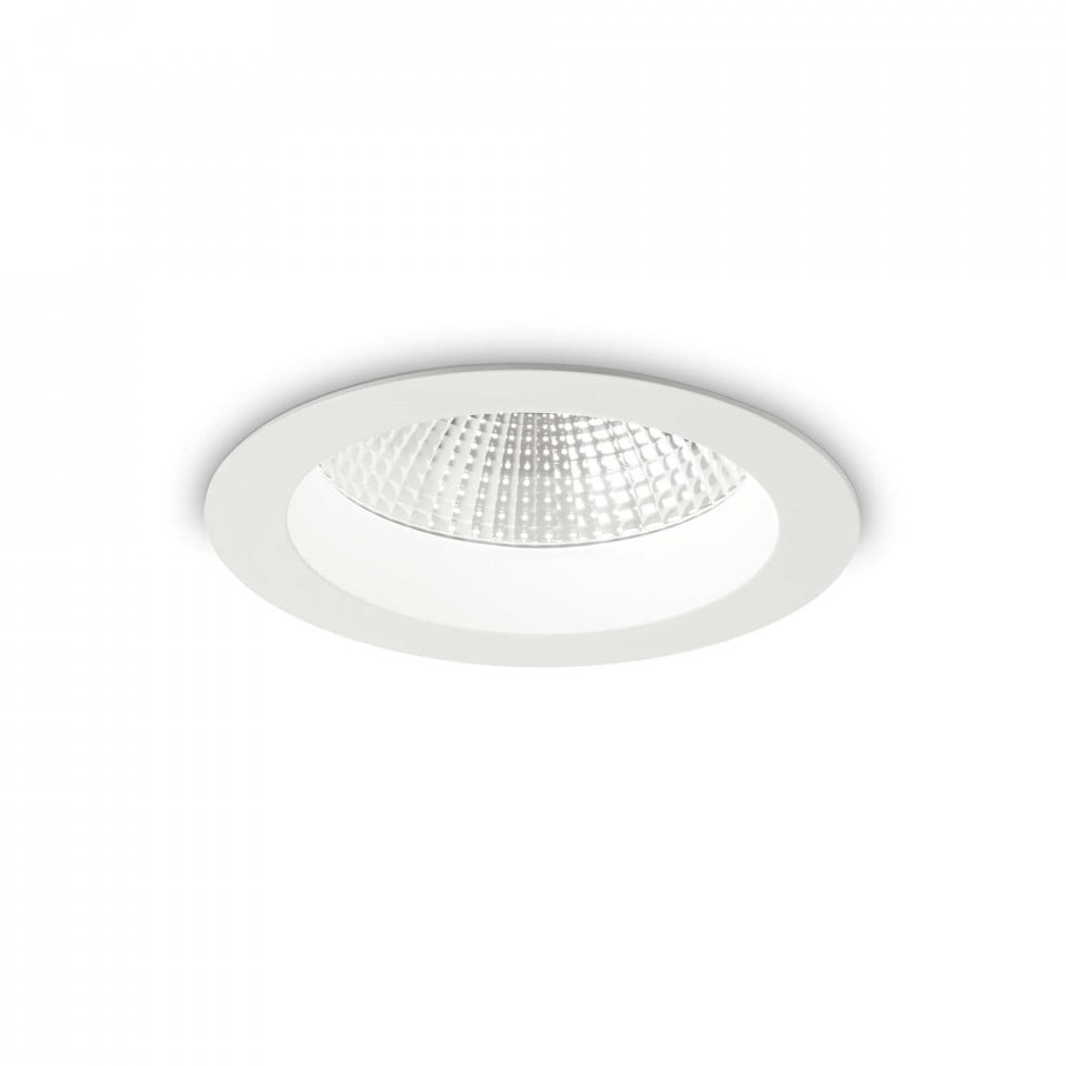 Spot LED Basic Fi Accent 193472, 20W, 1900lm, lumina calda, IP20, alb, Ideal Lux