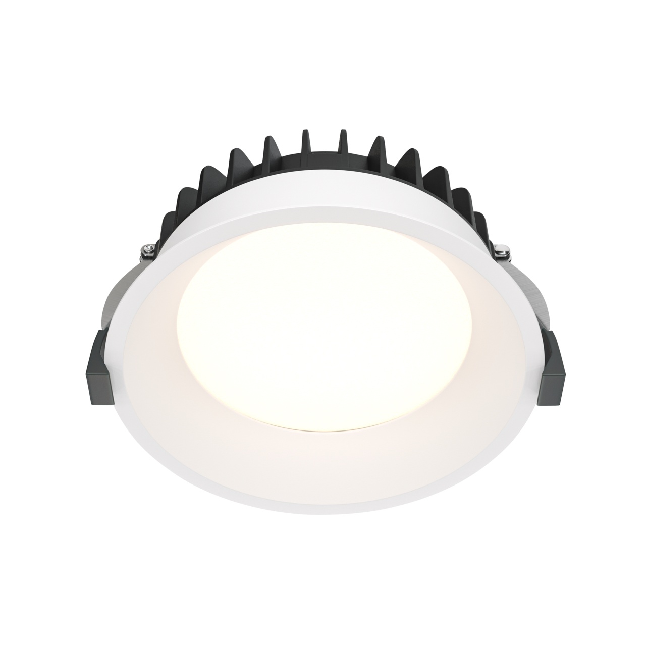 Spot LED incastrat, 12W, 900lm, lumina neutra (4000 K), IP44, alb, Maytoni