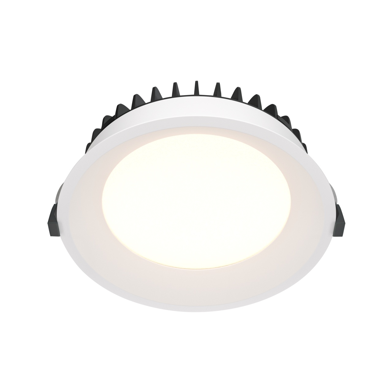 Spot LED incastrat, 24W, 1800lm, 4000K, IP44, alb, Maytoni