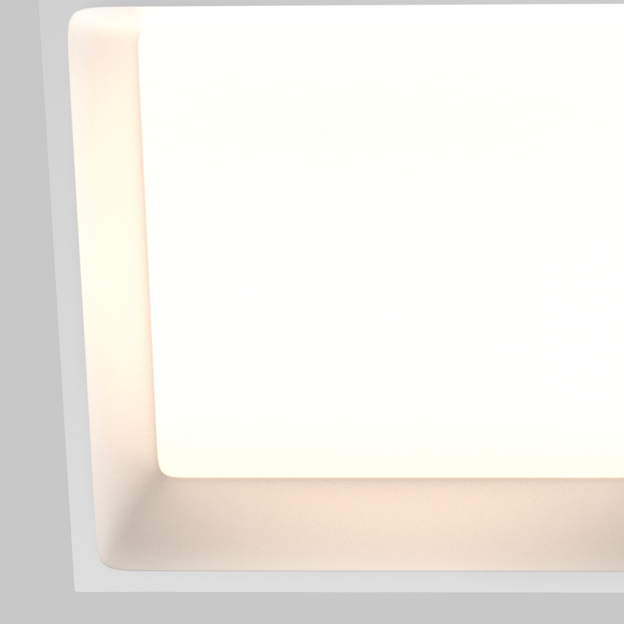 Spot LED Okno DL056-24W3-4-6K-W, incastrat, 24W, 1700lm, lumina calda+neutra+rece, IP44, alb, Maytoni - 1 | YEO