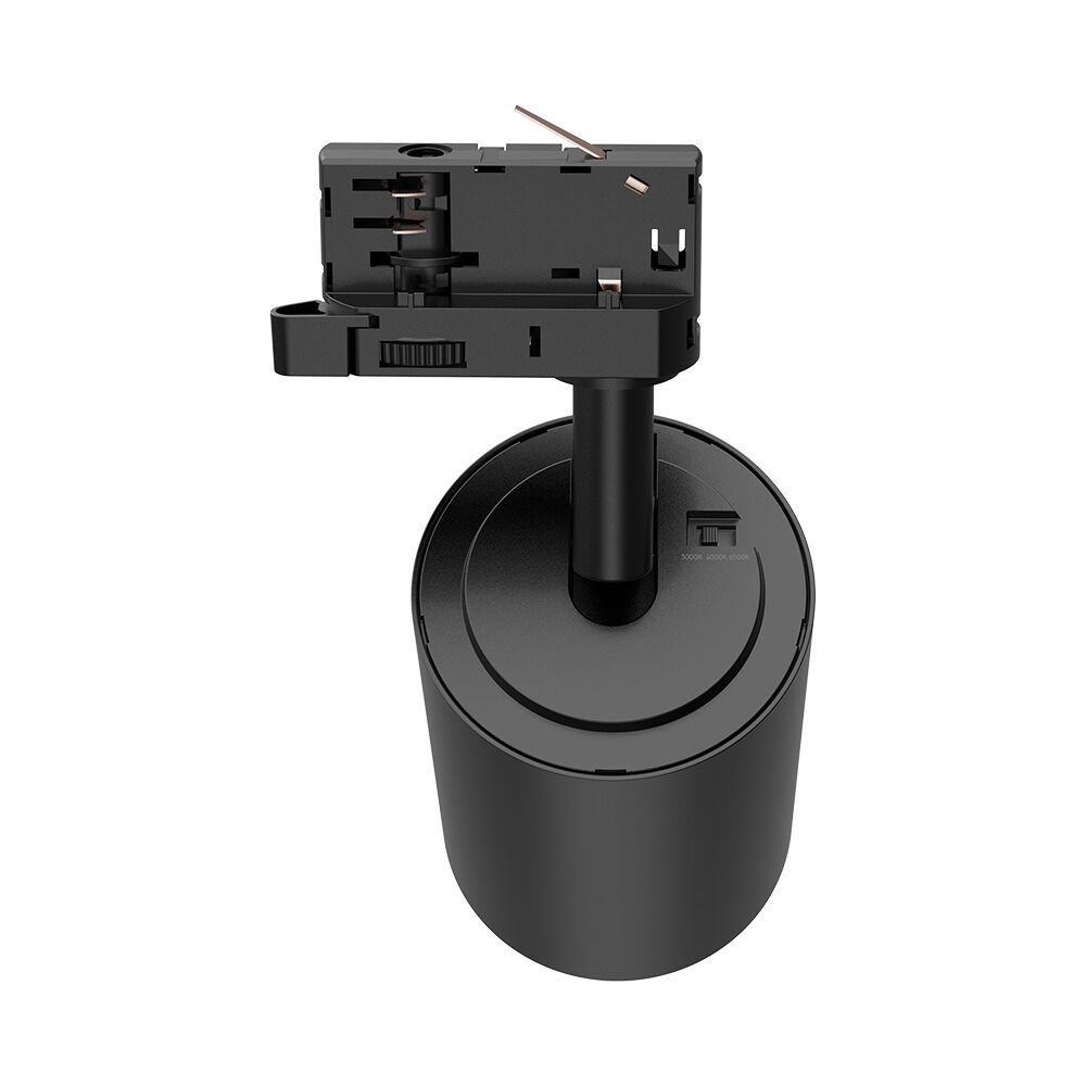 Spot LED pe sina 30W, lumina calda/neutra/rece, 3420lm, negru, Braytron - imagine 7