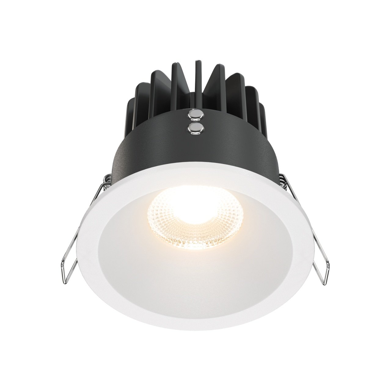 Spot LED Zoom DL034-L12W3K-D-W, incastrabil, dimabil, 12W, 910lm, lumina calda, IP65, alb, Maytoni