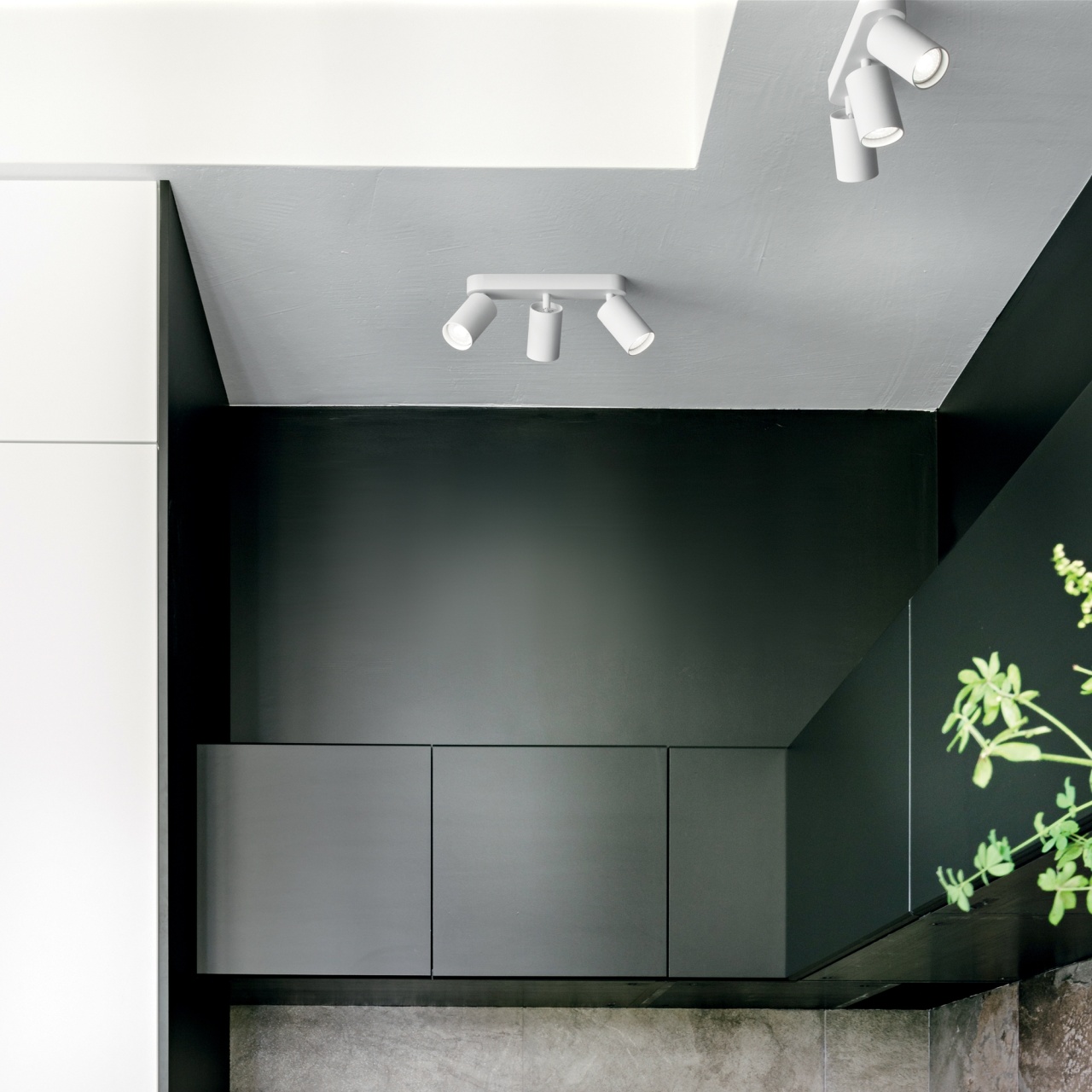 Spot triplu Dynamite rotund 3xGU10, alb, Ideal Lux - imagine 2