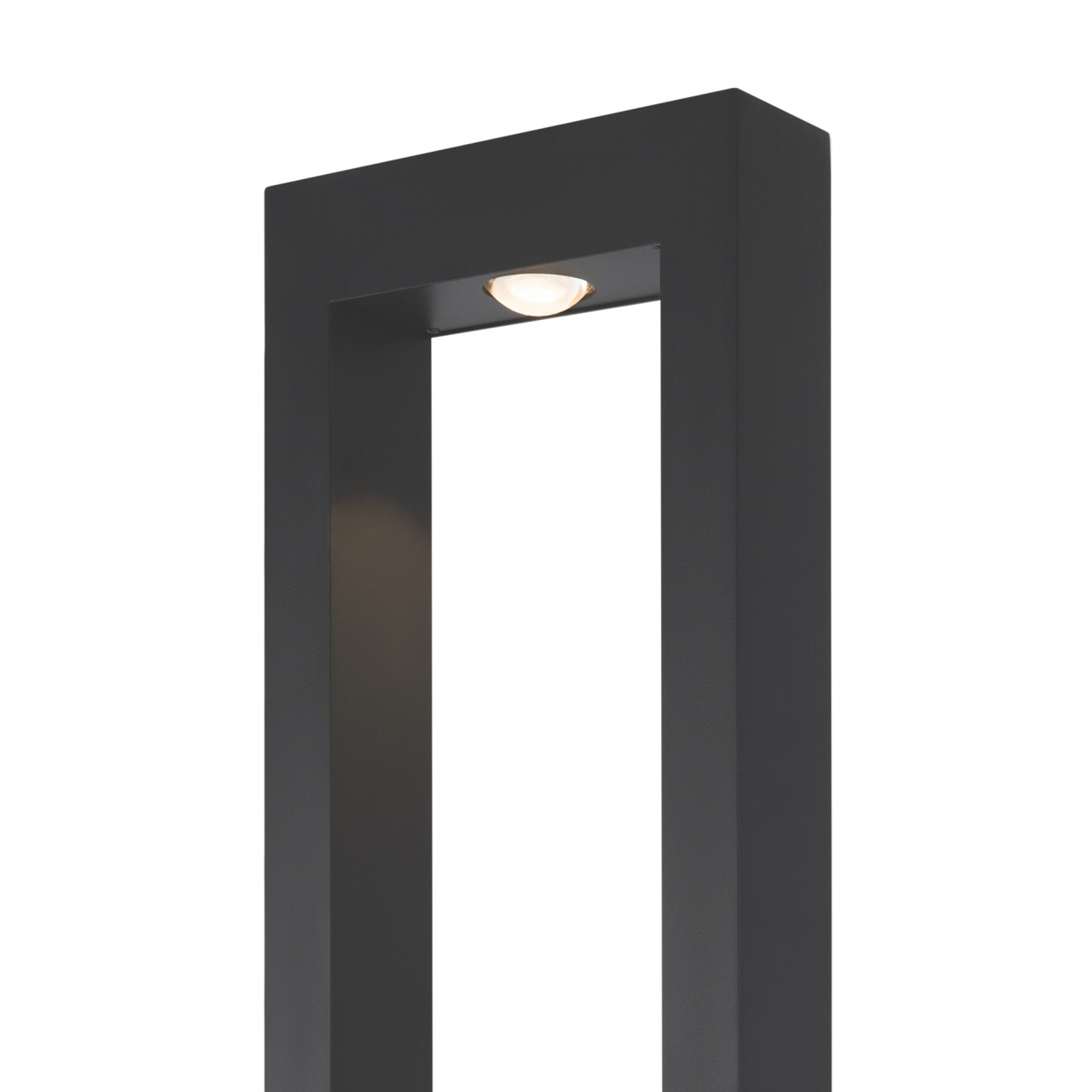 Stalp pentru exterior LED Bonn O425FL-L25GF, 25W, 1350lm, lumina calda, IP65, grafit, Maytoni - imagine 6
