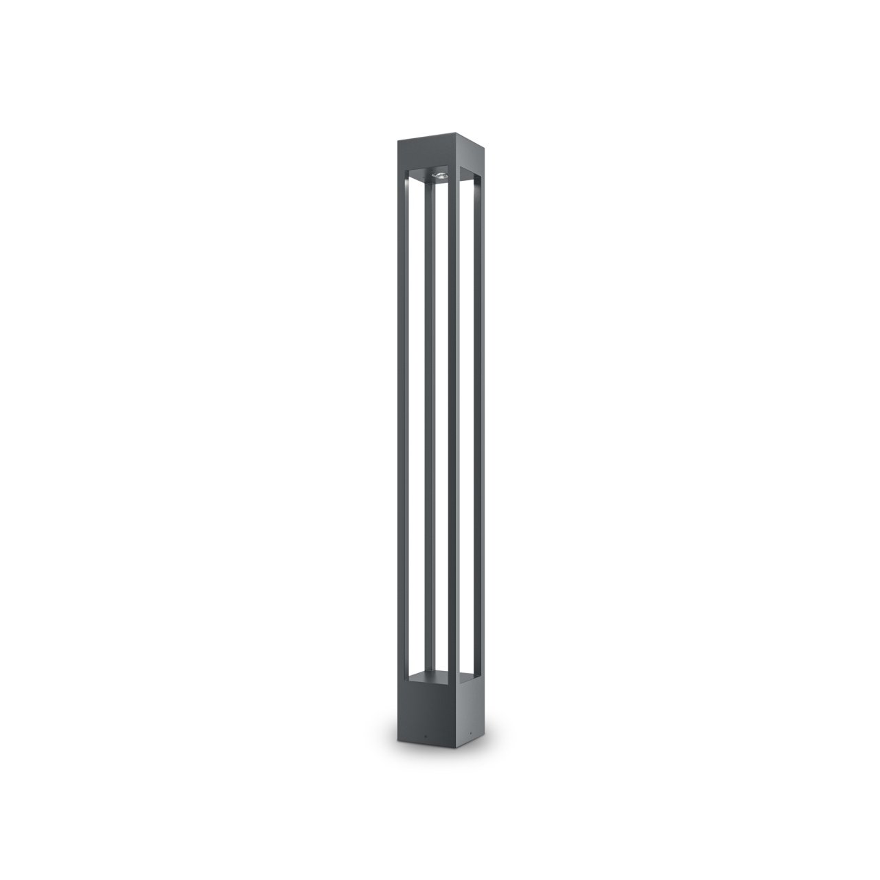 Stalp pentru exterior LED Elbe O424FL-L10GF, 10W, 650lm, lumina calda, IP65, gri, Maytoni - 2 | YEO