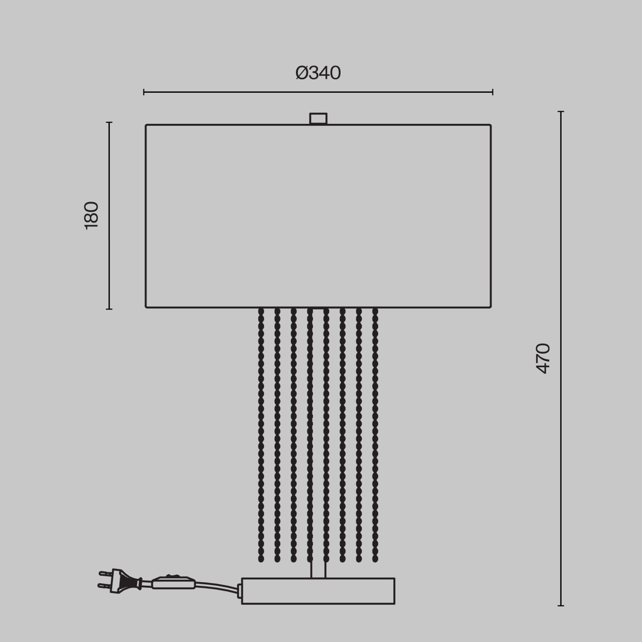 Veioza Impressive MOD151TL-01G, cu intrerupator, 1xE27, aurie+alba, IP20, Maytoni - 2 | YEO