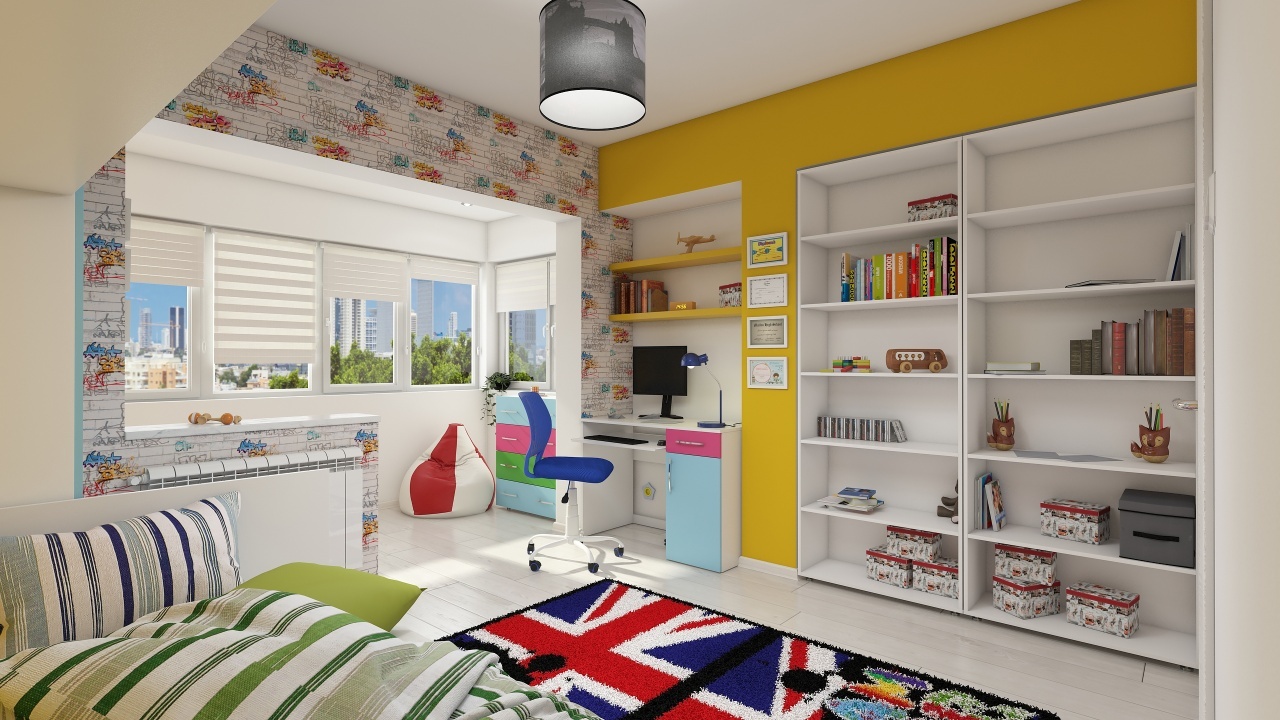 Veioza Teddy, 1xE27, albastra + crom, Klausen - imagine 6