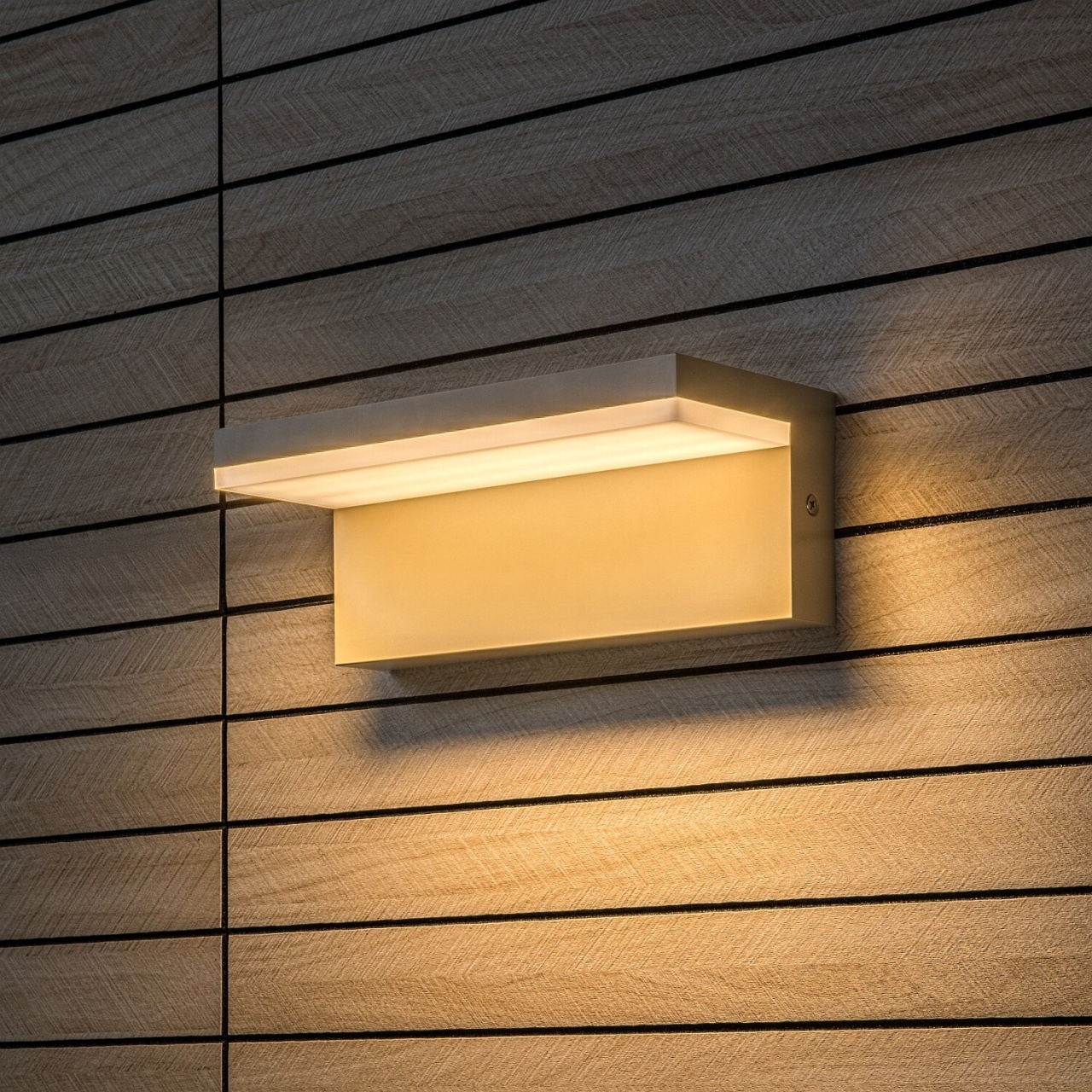 Aplica LED exterior Zaragoza, 9W, 830 lm, lumina calda/neutra/rece, IP54, gri-bej, Rabalux - Imagine 4