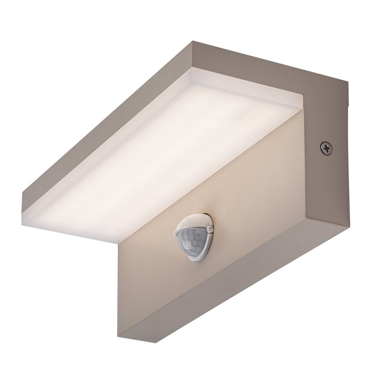 Aplica LED exterior Zaragoza, 9W, 830 lm, lumina calda/neutra/rece, IP54, gri-bej, Rabalux
