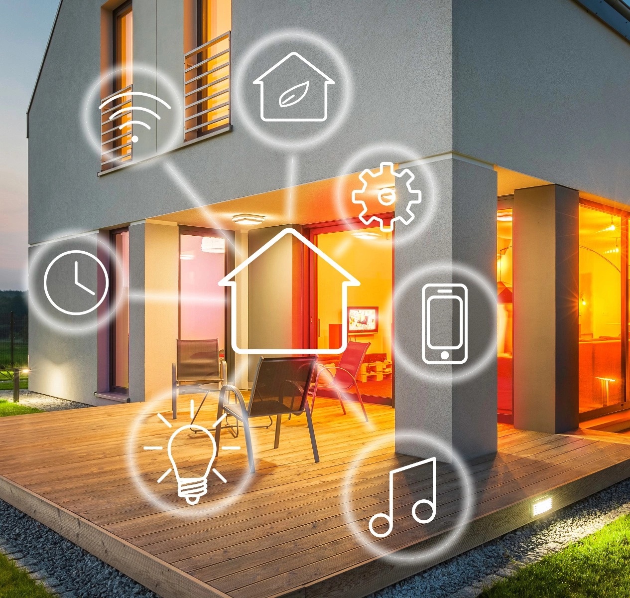 Bec decorativ SMART LED 5.5W Polux, ST64, E27, Wi-Fi, 1800K–2700K, dimabil, clasa energetica F - 1 | YEO