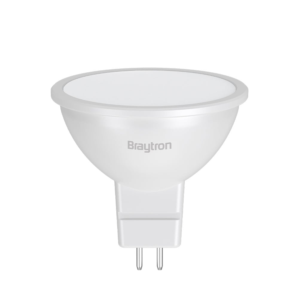 Bec led MR16 5W(50W), GU5.3, 350lm, 110 grade, lumina neutra(4000K), opal, Braytron