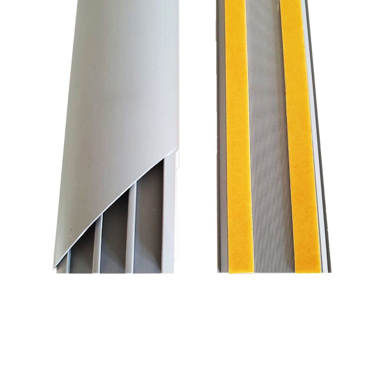 Canal cablu pardoseala cu adeziv 50x12, gri, bara 2 metri
