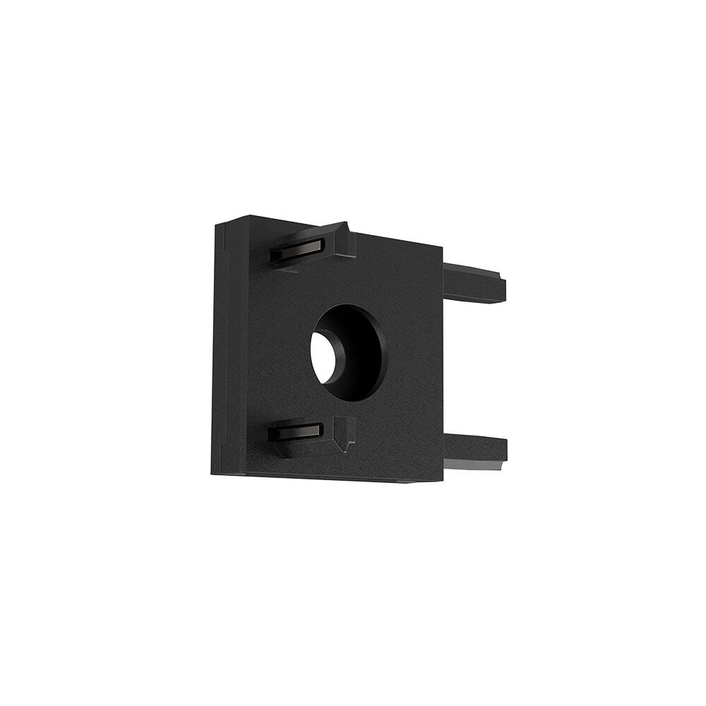 Conector colt interior vertical pentru sina magnetica S20B-SR02, negru, Braytron