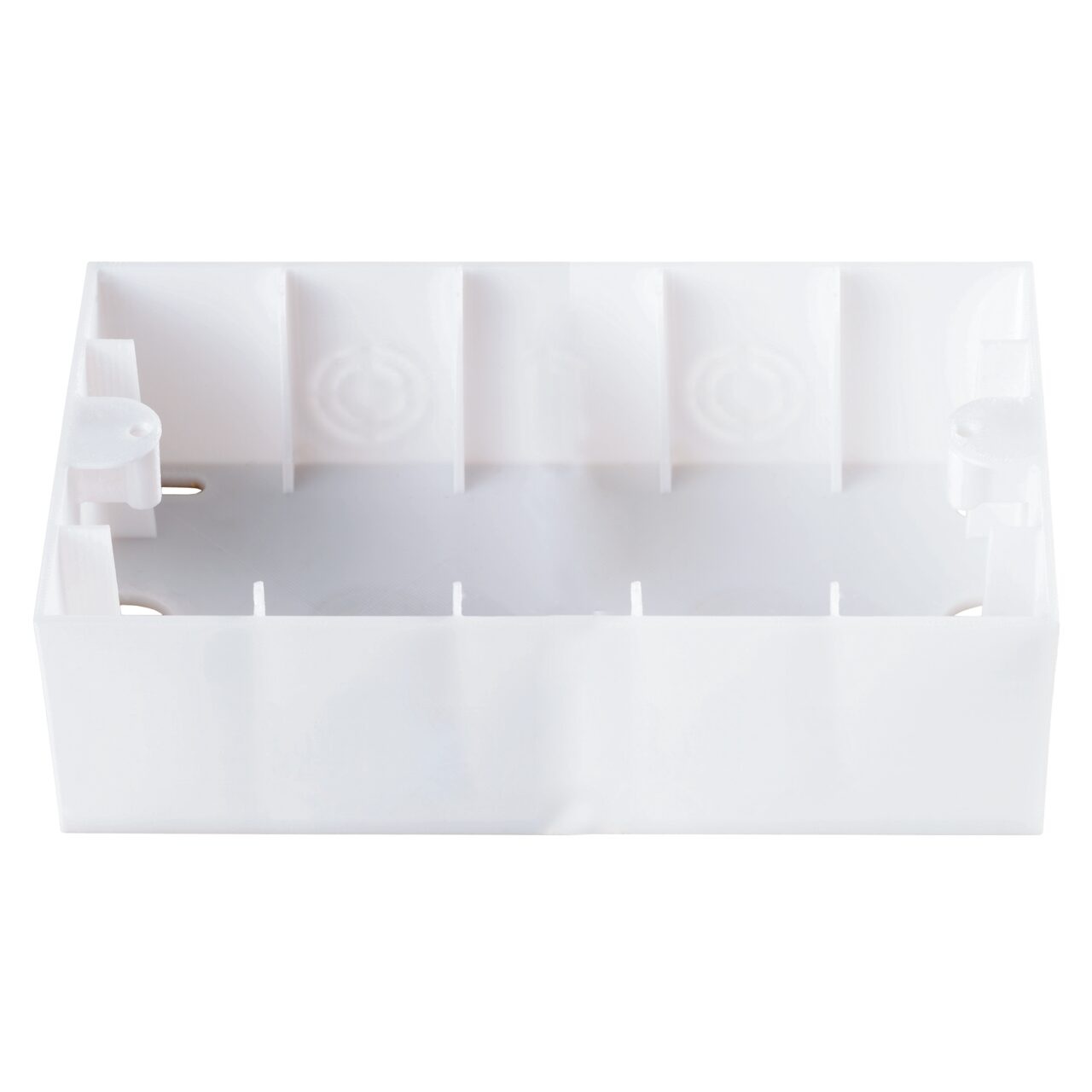 Doza dubla montaj aplicat, IP20, Alb, Panasonic Karre Plus 55