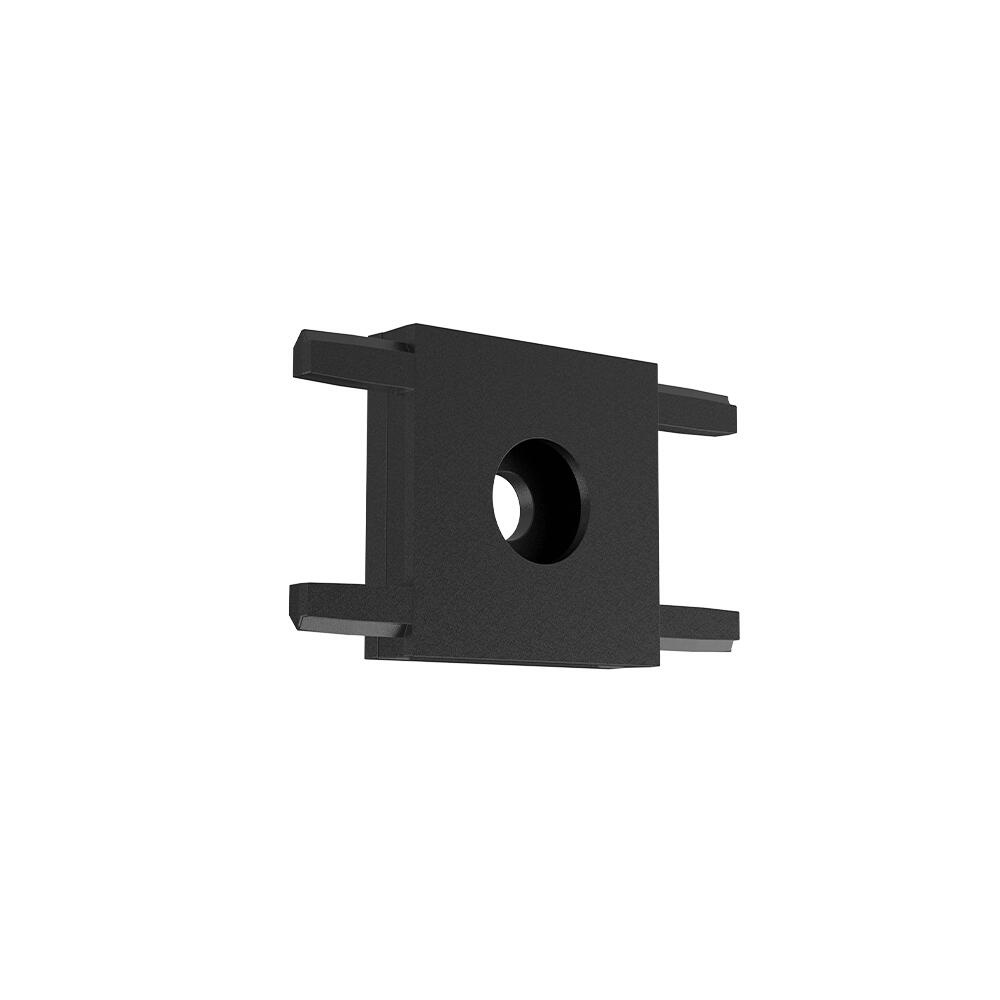 Element imbinare drept pentru sina magnetica S20B-SR02, negru, Braytron - Imagine 2