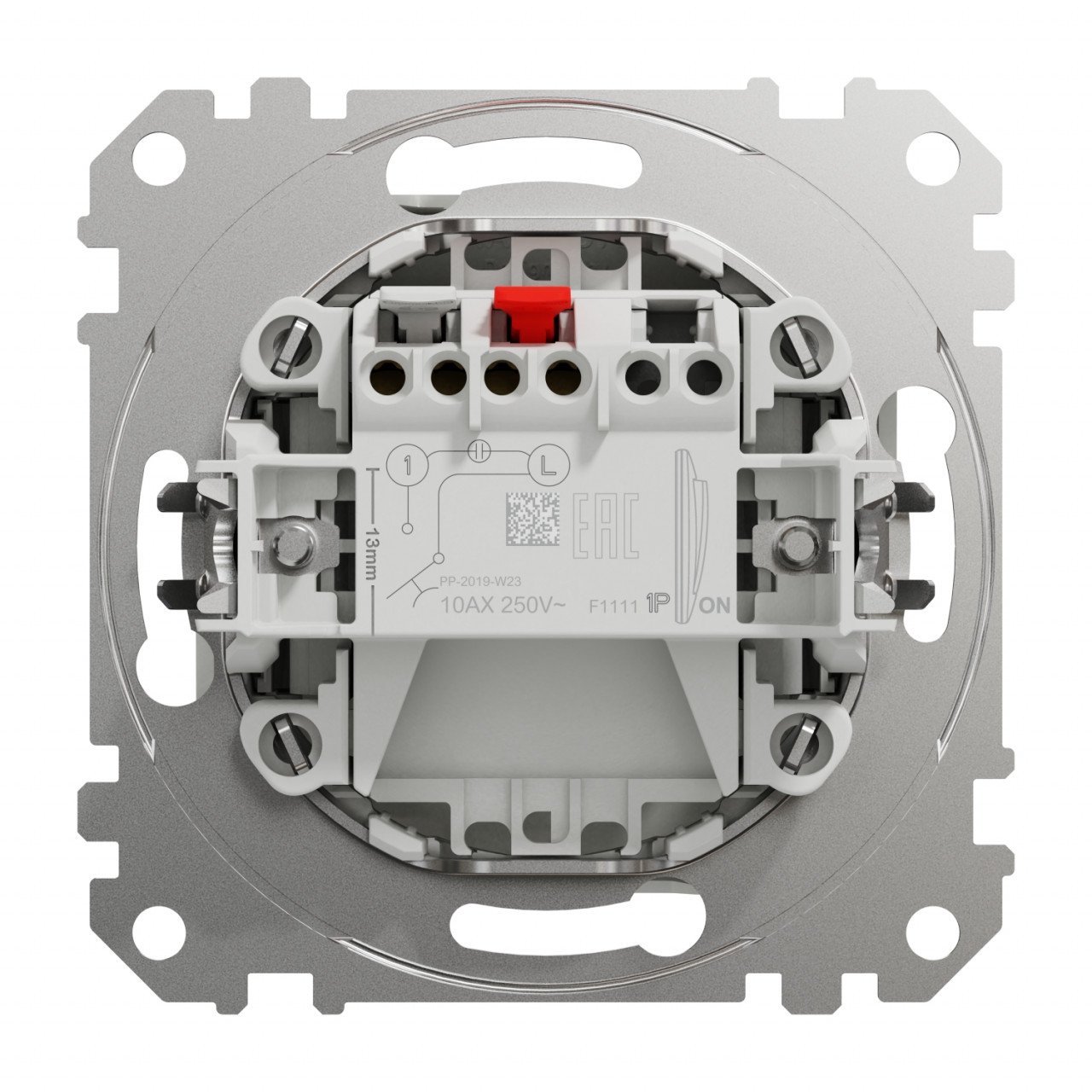 Intrerupator cu revenire, 10A, IP20, Alb, Schneider Sedna Design - 2 | YEO