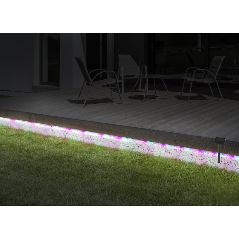 Kit Banda LED RGB, 3m, Panou Solar, Controller - 4 | YEO