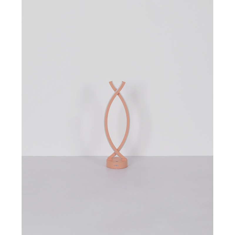 Lampa de birou LED Hela 58457P, reincarcabila, 1W, 70 lm, lumina calda, peach fuzz - imagine 8