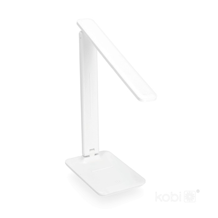 Lampa de birou LED NOBLITE N, 7W, lumina calda/neutra/rece, suport telefon, dimabila, alba, Kobi - 3 | YEO