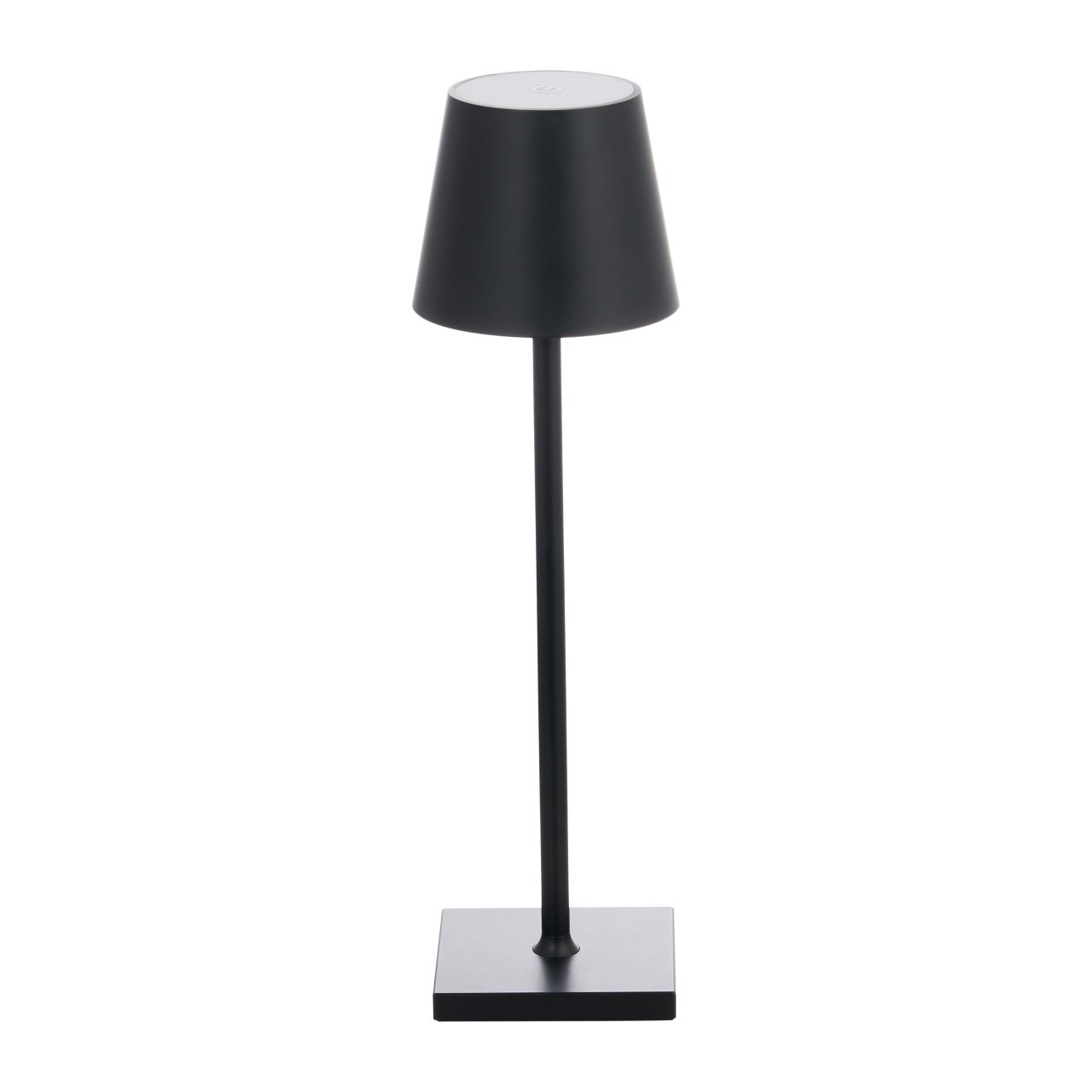 Lampa de birou LED Optonica, 2.5W, lumina calda/neutra/rece (3000-6000 K), neagra, USB, dimabila
