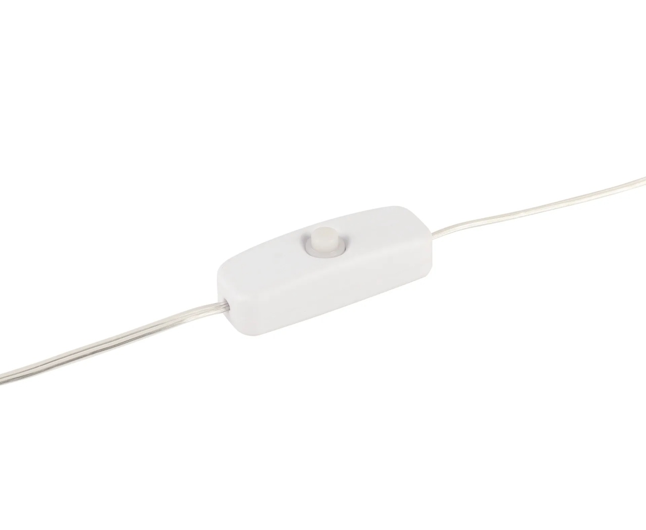 Lampa de veghe LED forma de ursulet cu inima 0.03W, IP20, USB, transparent/rosu