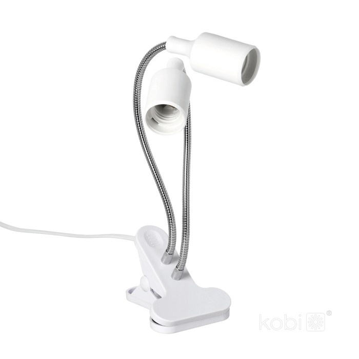 Lampa pentru plante KOBI PLANTY, 2xE27, alba, Kobi Design - 2 | YEO