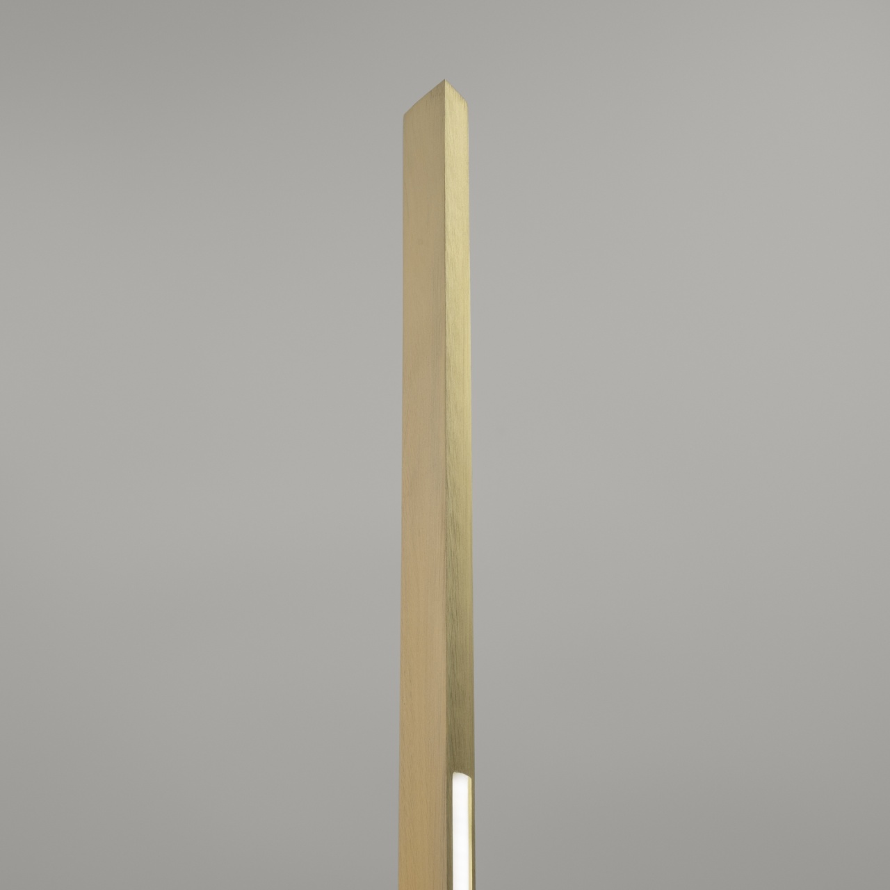 Lampadar LED Blade 15W, 1300lm, lumina calda (3000 K), dimabil, IP20, auriu, Ideal Lux - imagine 2