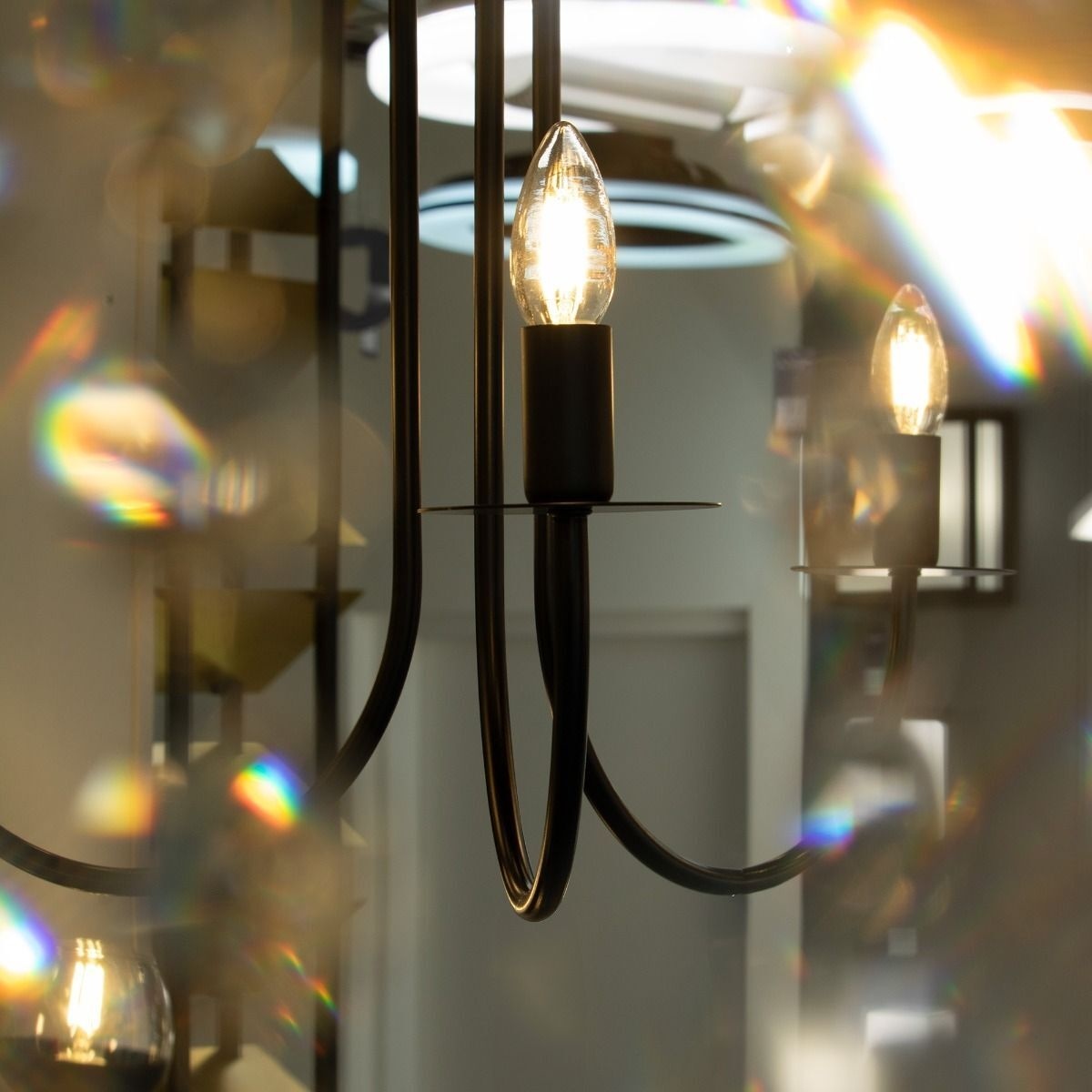 Lustra Blest SP5, 5xE14, neagra, Klausen