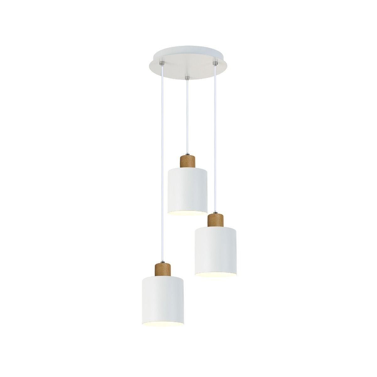 Lustra Whitish SP3, 3xE27, alba, Klausen