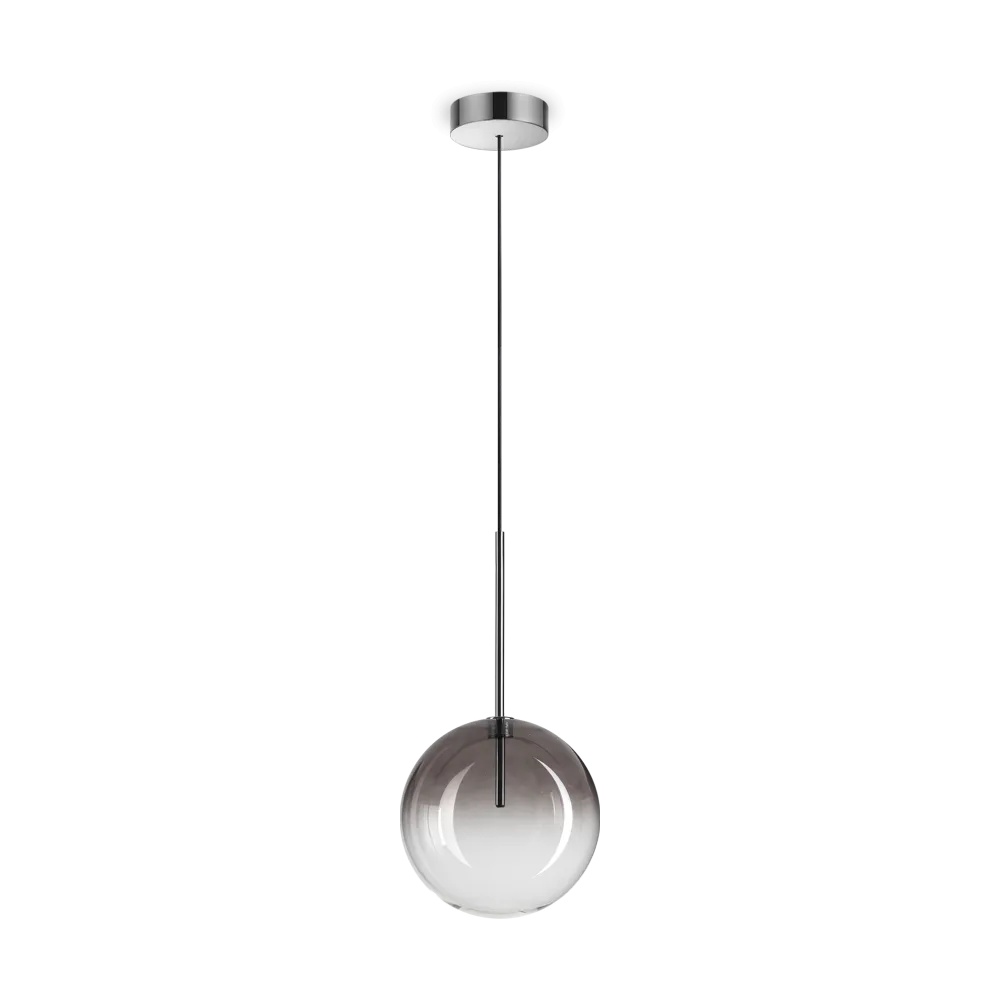 Pendul Equinoxe 1xG4, Ø200 mm, fumuriu, Ideal Lux