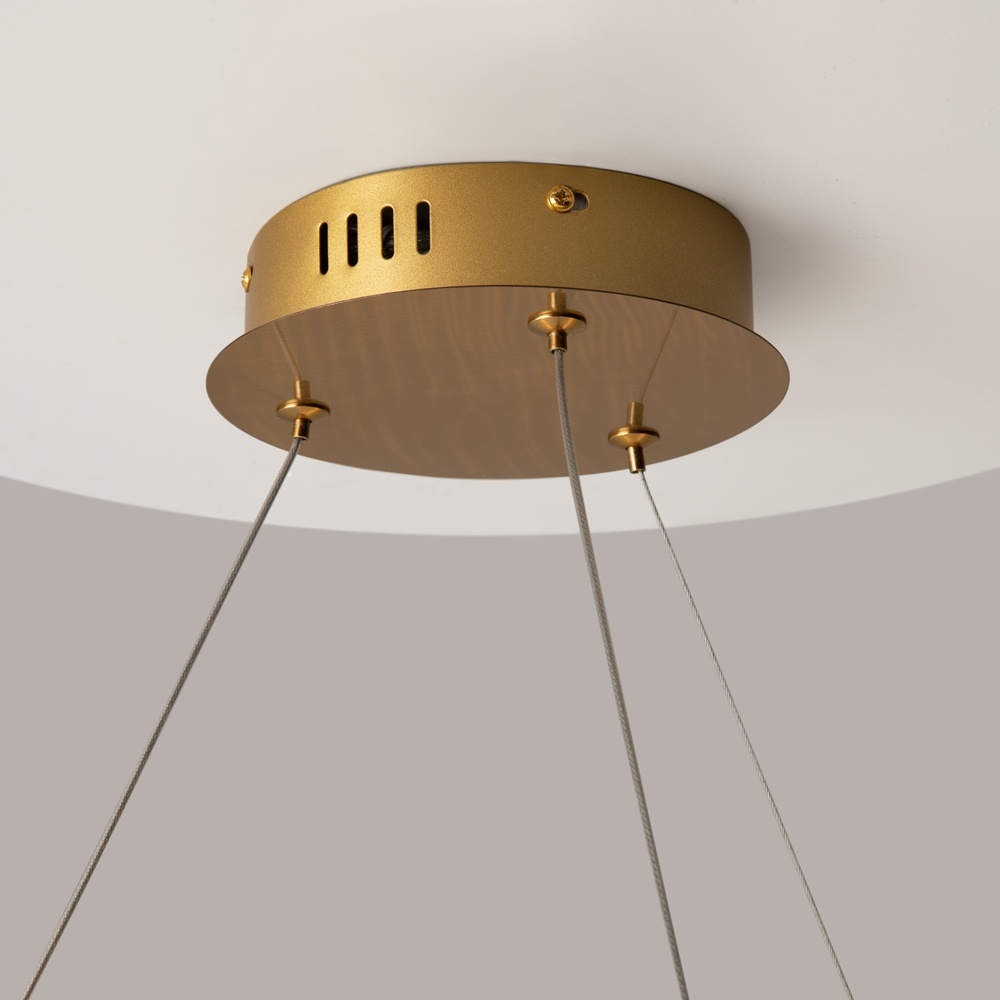 Pendul Krone, 45W, lumina calda (3000K), alama, Maytoni - imagine 7