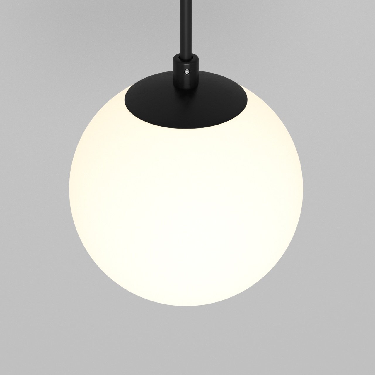 Pendul LED Luna P039PL-5W4K-10-B, 5W, 330lm, lumina neutra, IP20, negru+alb, Maytoni - 1 | YEO