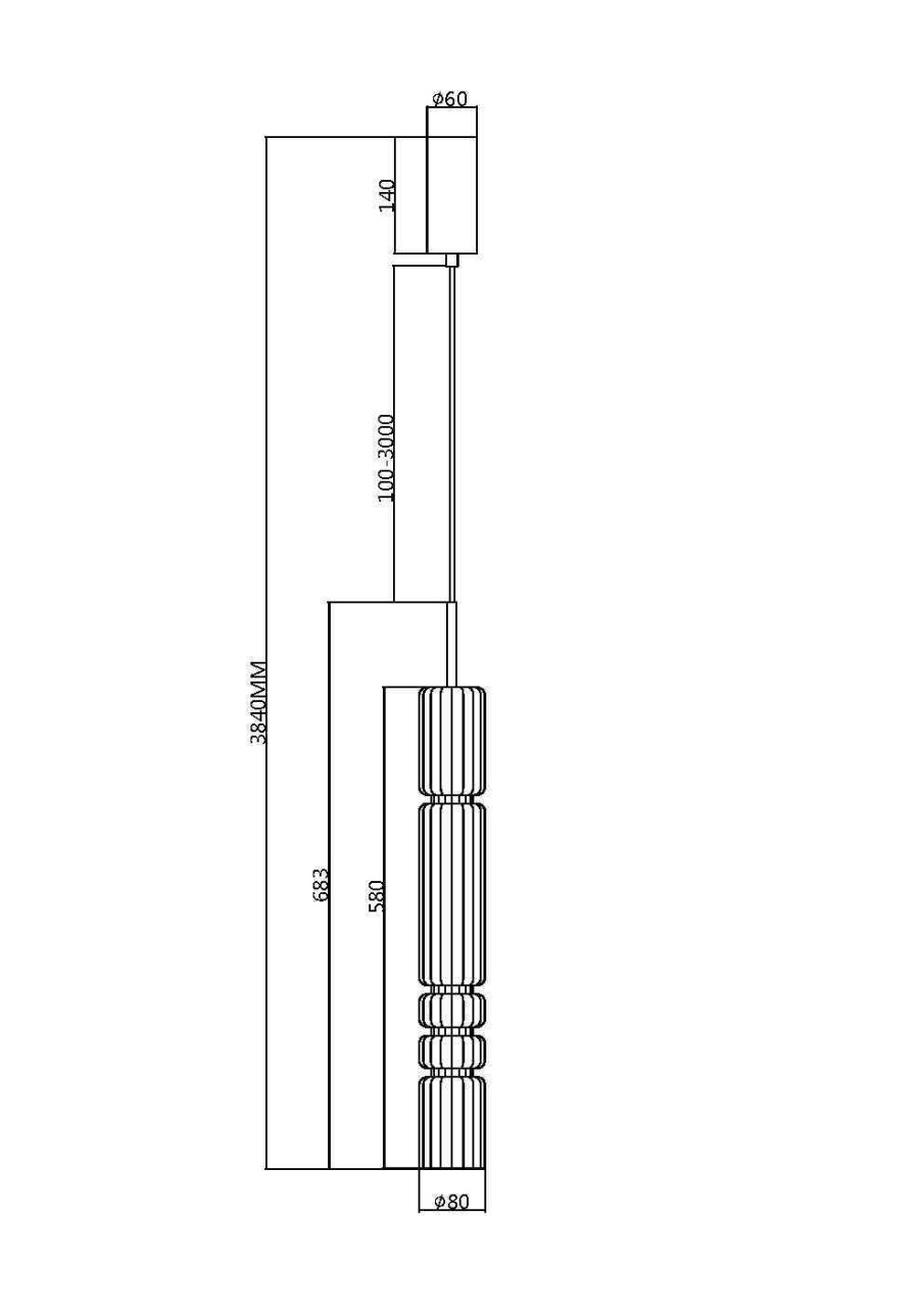 Pendul LED Ordo MOD272PL-L12B3K, 8W, 920lm, lumina calda, IP20, negru+fumuriu, Maytoni - imagine 5