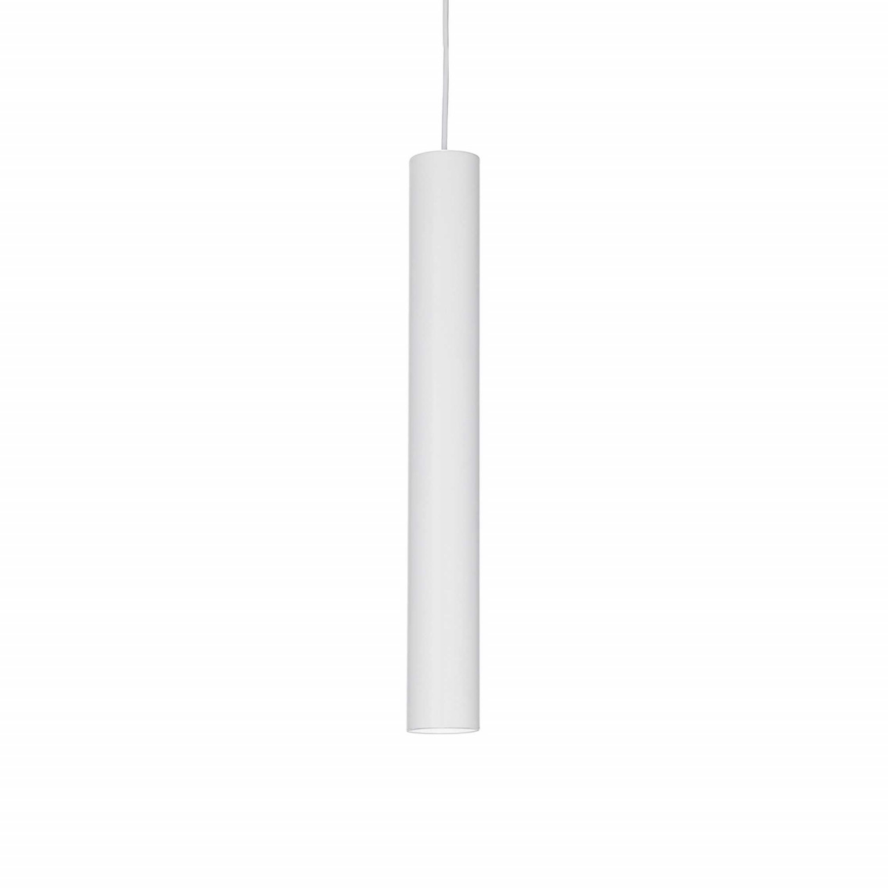 Pendul LED Tube 211701, 9W, 2130lm, lumina calda, alb, IP20, Ideal Lux