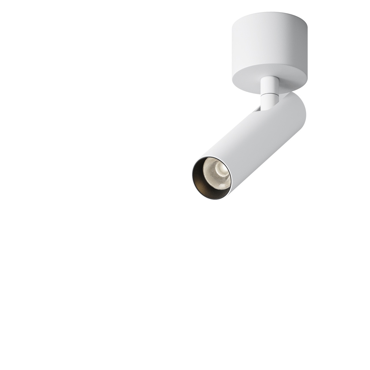 Plafoniera LED Focus T C141CL-L125-6W3K-W, 6W, 280lm, lumina calda, IP20, neagra, Maytoni