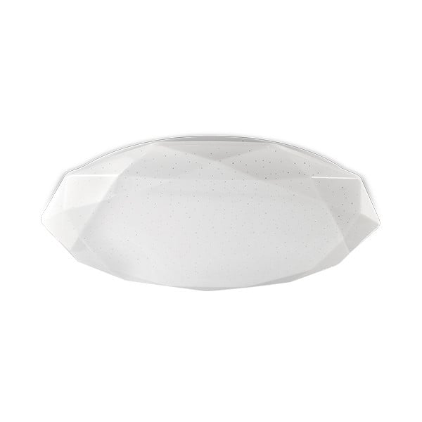 Plafoniera LED Jade diamant BH16-20580, rotunda, 44W, 4580lm, lumina calda+neutra+rece, IP20, alba, Braytron