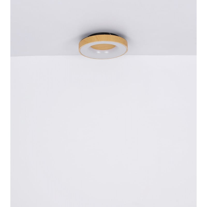 Plafoniera LED Jolli 41758-30, cu telecomanda, 30W, 1900lm, lumina calda+neutra+rece, IP20, alba+maro, Globo Lighting