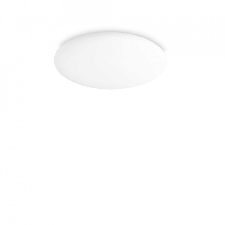 Plafoniera LED Level 261164, 18W, 1600lm, lumina calda, IP20, alba, Ideal Lux