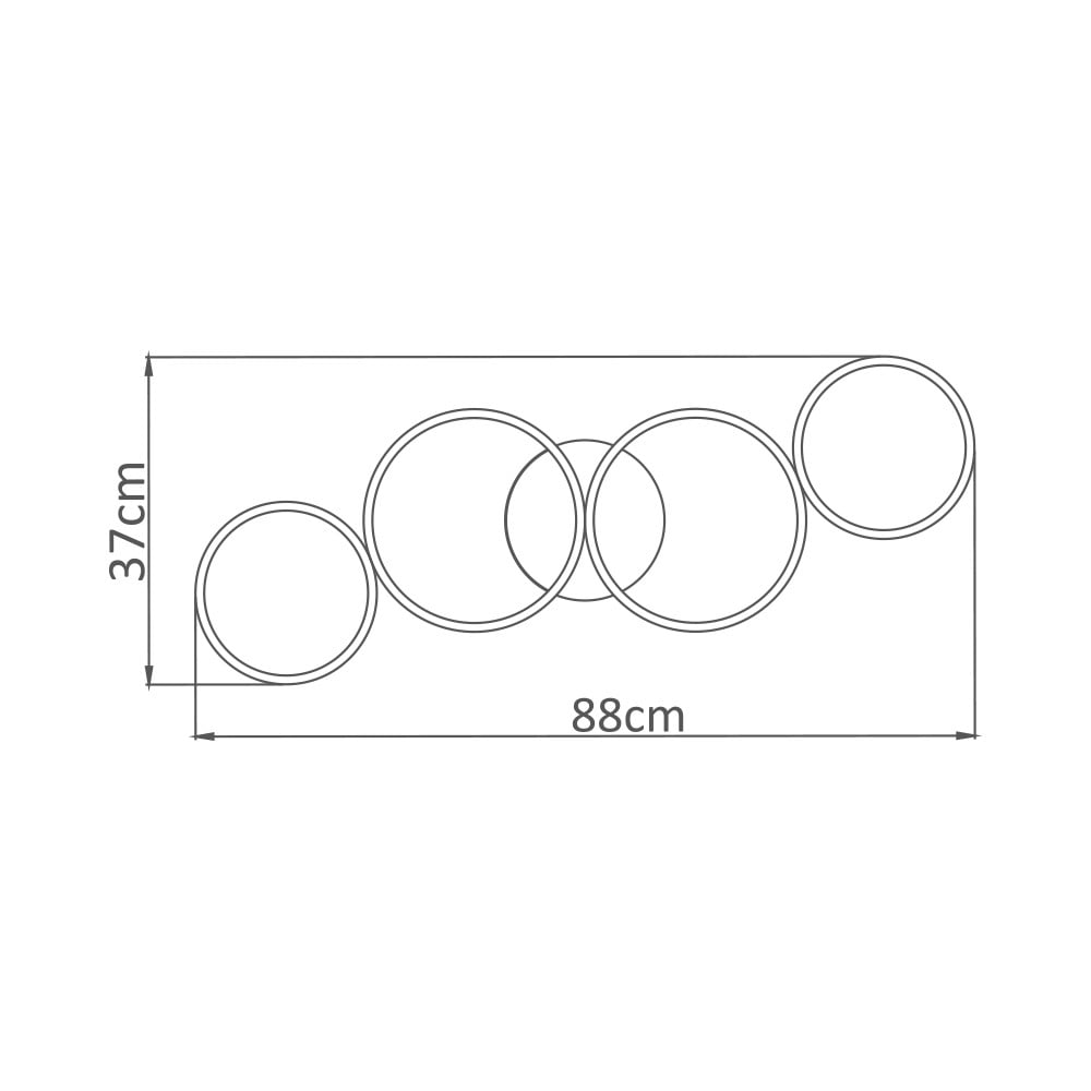 Plafoniera LED Nela BR-BH17-04090, cu telecomanda, 60W, 6050lm, lumina calda+neutra+rece, IP20, alba, Braytron - 2 | YEO