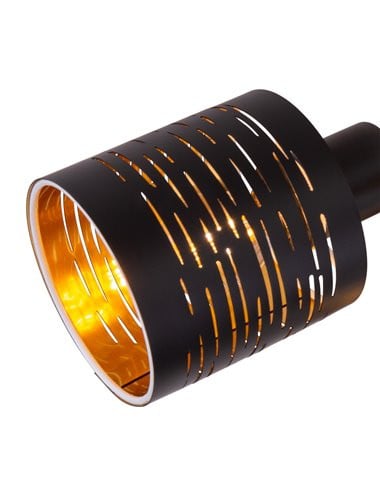 Plafoniera Tunno 15342-3D, 3xE14, neagra+aurie, IP20, Globo Lighting - 3 | YEO