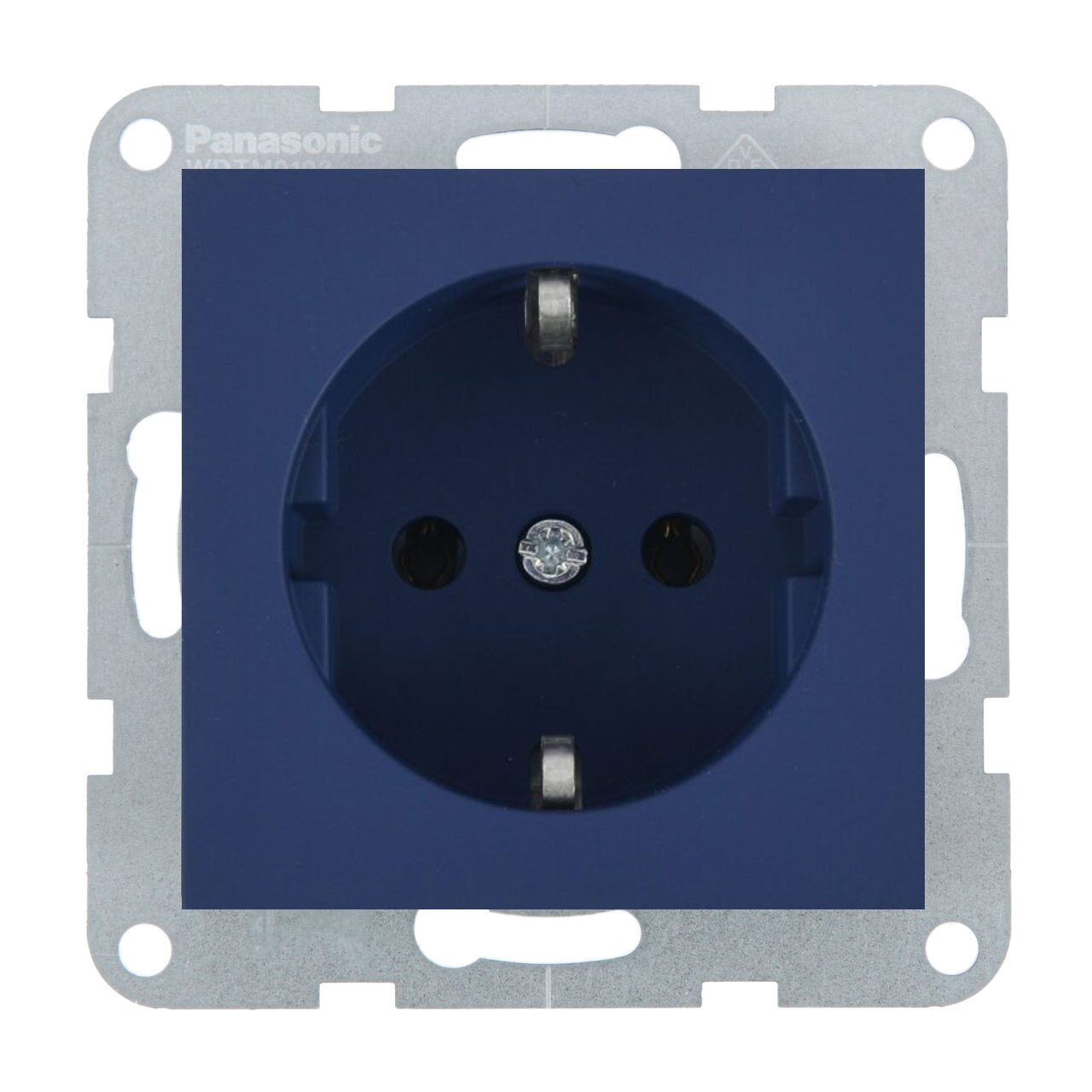 Priza simpla cu impamantare 16A, IP20, Ocean, Panasonic Karre Plus 55 Soft Touch