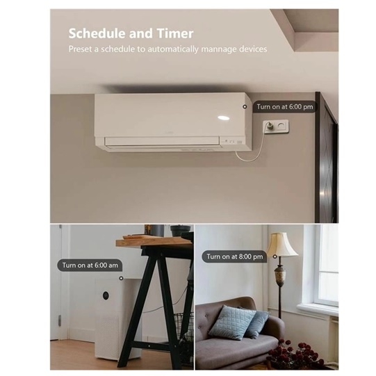 Priza smart CE1P WiFi, 2500W, 10A, IMOU