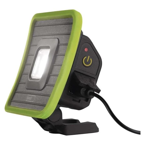 Proiector portabil LED reincarcabil, COB LED 1000 lm, acumulator 2200 mAh, IP44, functie powerbank, USB-C, Emos - imagine 8