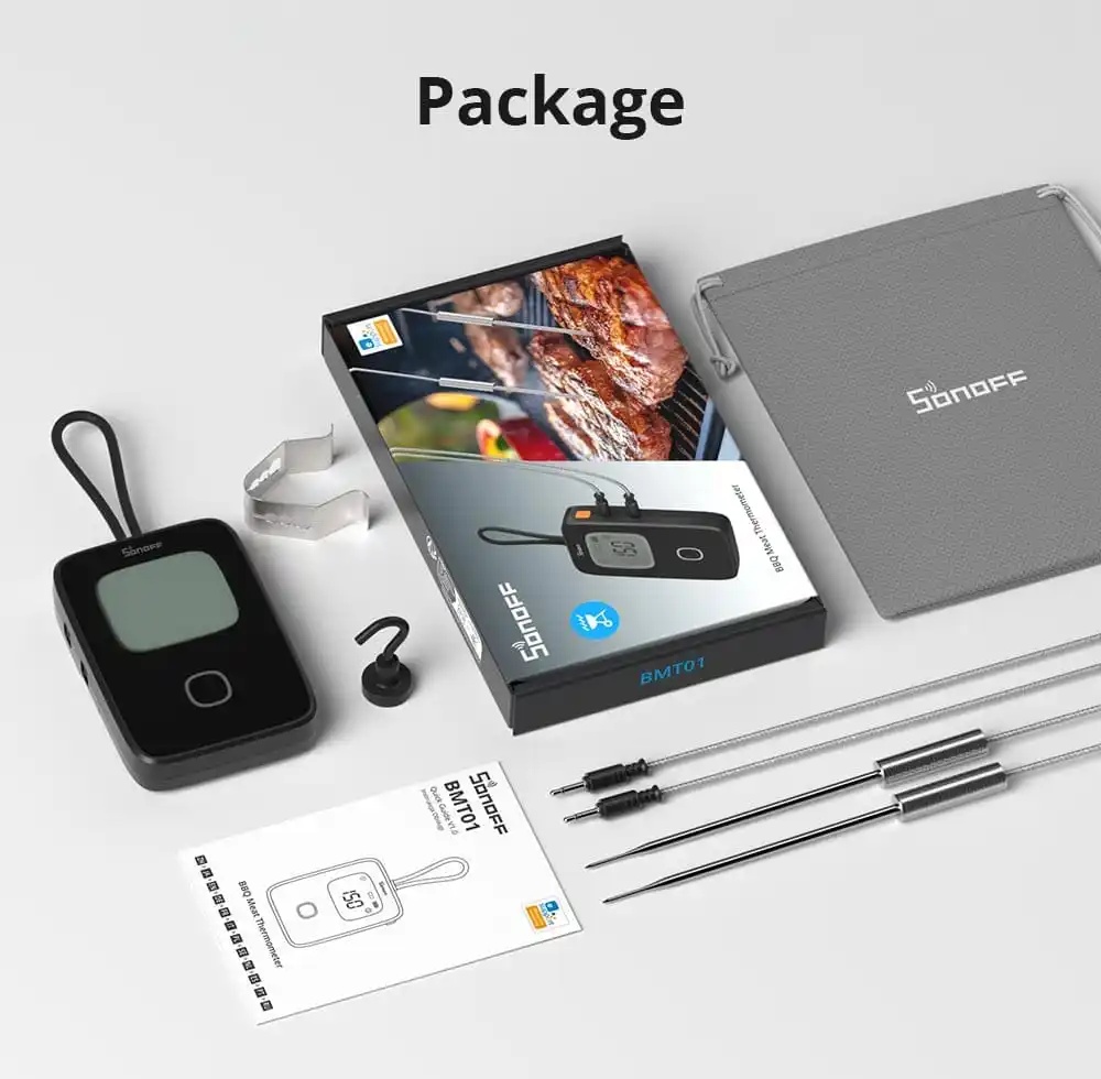 SONOFF BBQ Termometru smart pentru carne BMT01 - 1 | YEO