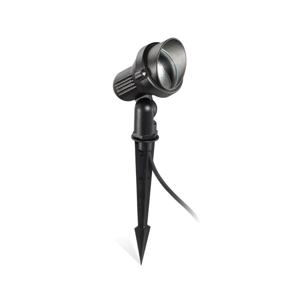 Spot exterior Terra Small, 1xGU10, IP65, cafeniu, Ideal Lux