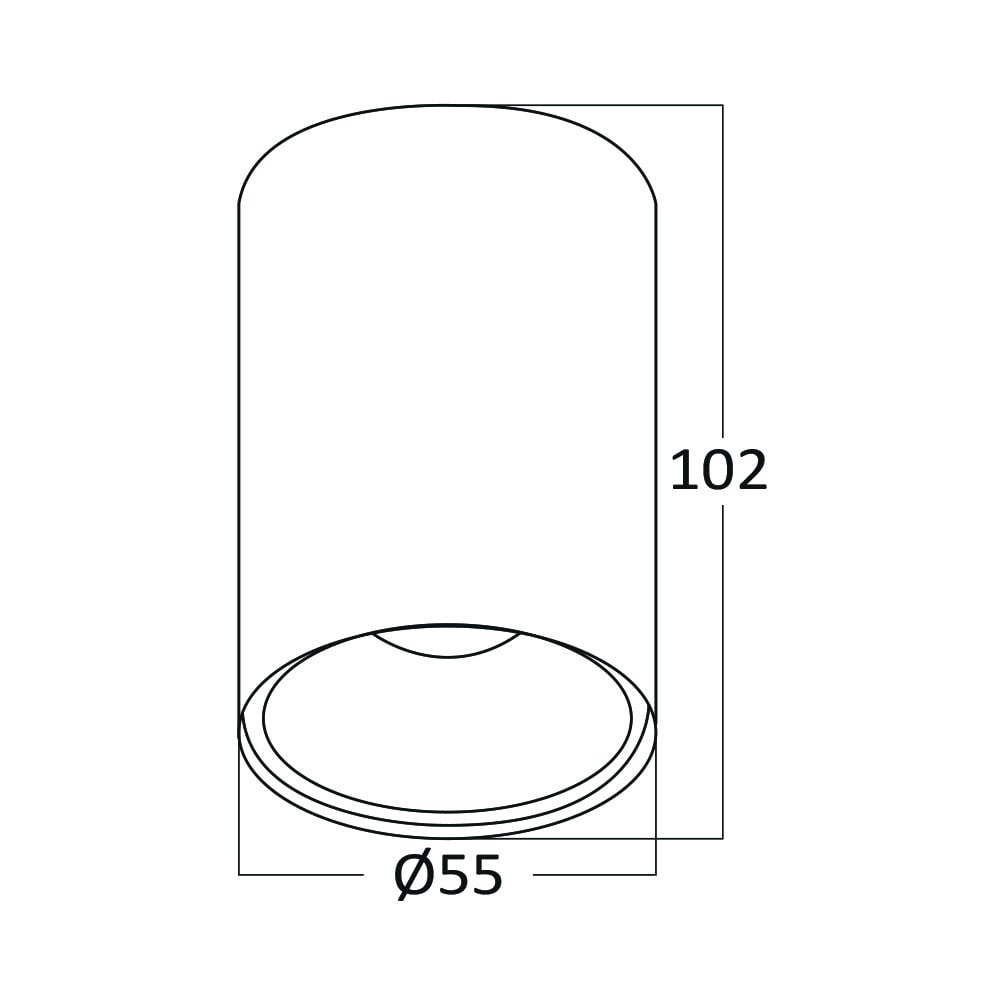 Spot Gama BH04-00500, 1xGU10, alb, IP20, Braytron - 4 | YEO