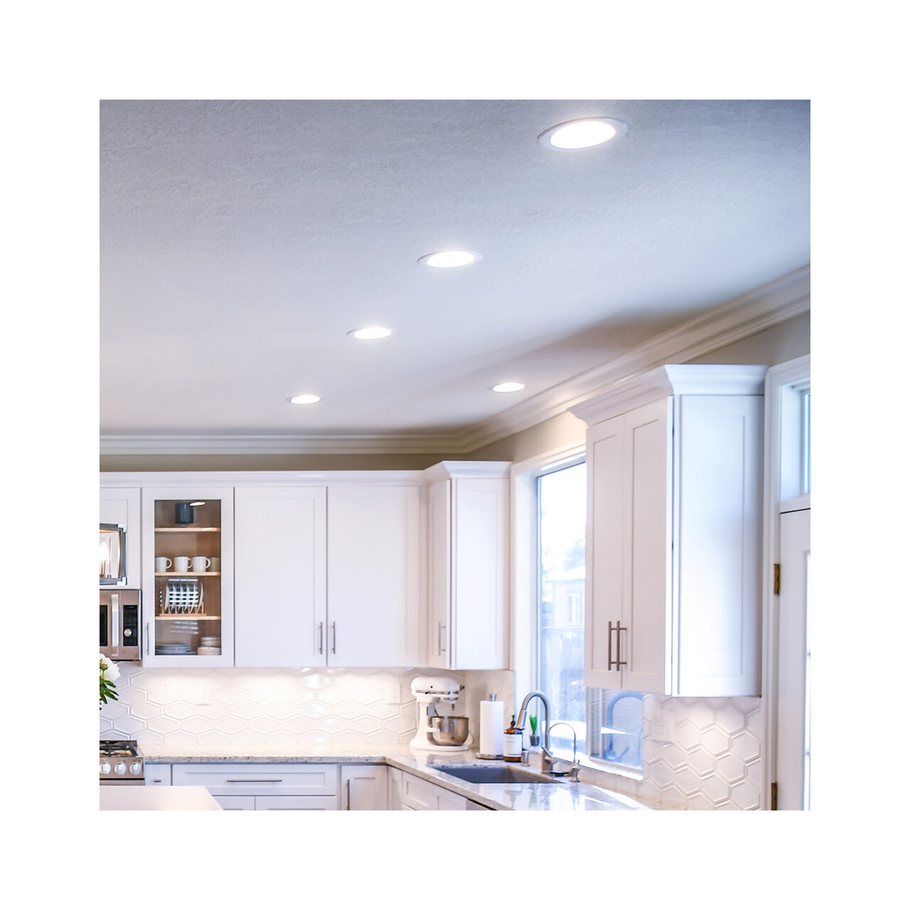 Spot LED 12W Incastrat, Rotund, Braytron, 910lm, Lumina Neutra (4000K), Alb - imagine 2