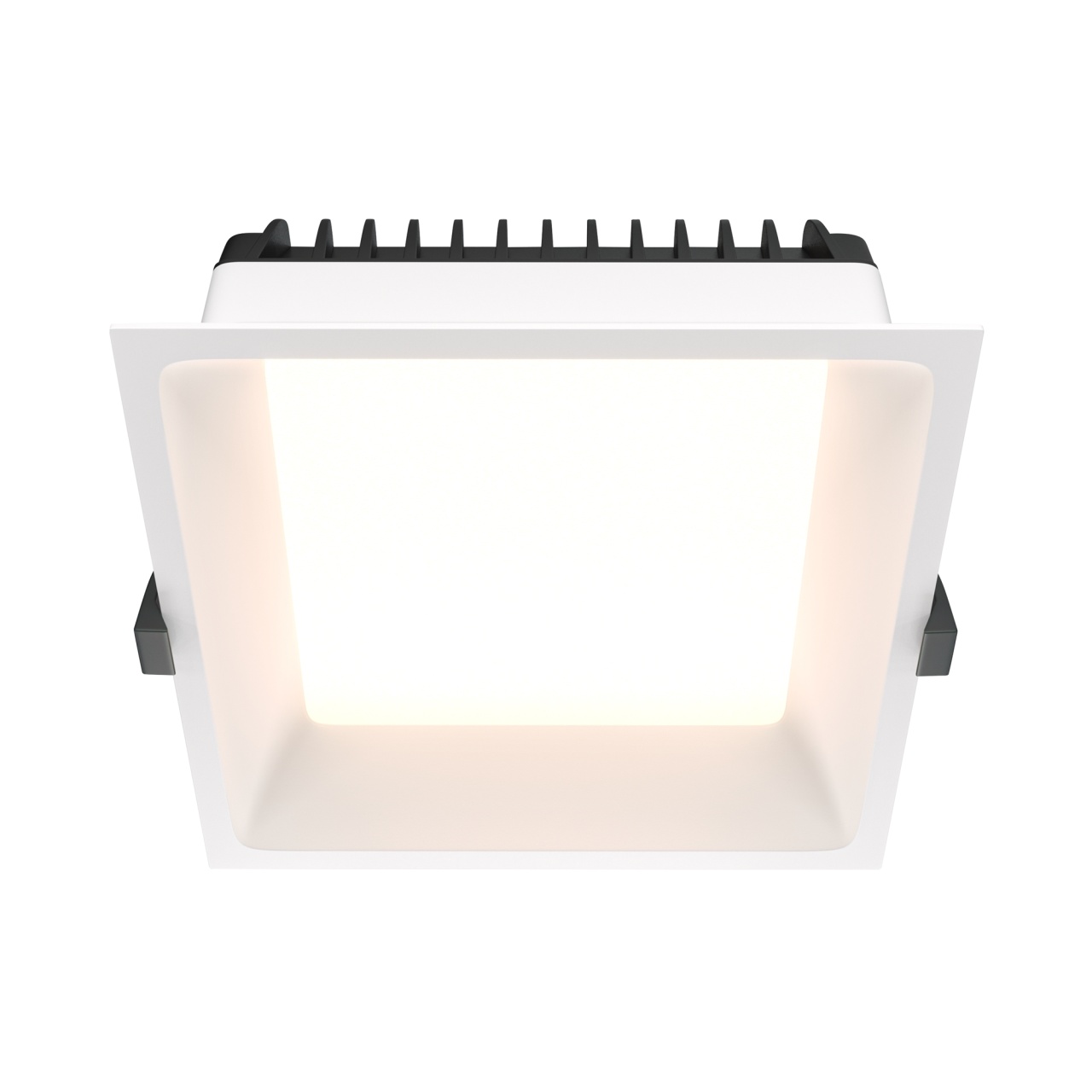 Spot LED 18W Incastrat, Maytoni, 1400lm, Lumina Calda (3000K), Alb