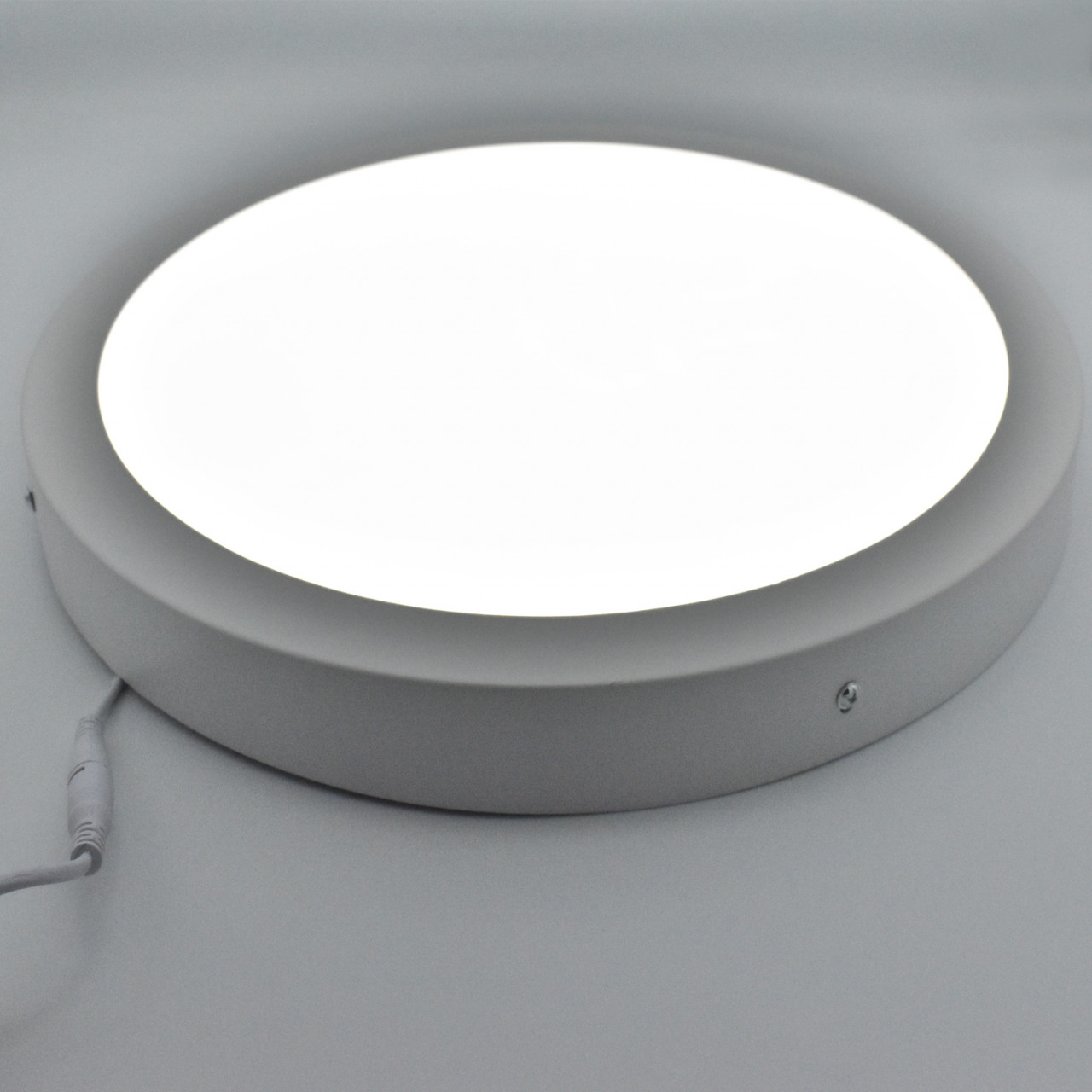 Spot LED 36W Aplicat, Rotund, Braytron, 2500lm, Lumina Rece (6500K), Alb